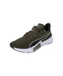 Puma Mens PWRFrame TR Deep Olive-Black Training Shoe - 9 UK (37604911)