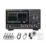 RIGOL DHO914 Portable Digital Oscilloscope, 125MHz Bandwidth, 4 Analog Channels, 16 Digital Channels, 12-bit Vertical Resolution, supports Bode Plot Analysis.