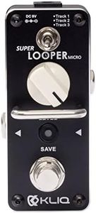 KLIQ Super-Looper Micro Looper Effect Pedal for Guitar & Bass