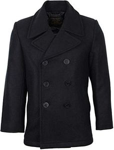 Mil-Tec Men's Us Navy Pea Coat Tuch Jacket