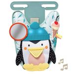 Taf Toys Penguin Play and Kick Car Toy. Baby Travel Activity Centre, Sensory Hanging Toys & Baby-safe Mirror. Easy to Fit. Suitable for Boys & Girls from Birth