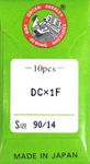 Organ Serger DCx1F sz14 10/pkg Notion, Silver