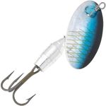 Panther Martin PMHD_6_SBH Deluxe Holographic Fishing Spinner Fishing Lure - Silver/Blue Holographic - 6 (1/4 oz)