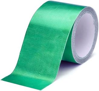 Huakaile Green Tent Repair Tape, 25 Ft x 3" Waterproof RV Awning Repair Tape, Outdoor Heavy Duty Tarp Patch Kit for Camper Boat Cover Canvas Seam Sail Tarpaulin