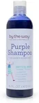 Purple Shampoo by The BTW Co. for Silver, Gray and Blonde Hair: Brighten and Remove Yellowing or Brassy Tones with No Sulfates, No Parabens – 16 ounce – Cruelty-Free for Color-Treated and Natural Hair