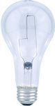 SYLVANIA Home Lighting 15476 Incandescent Bulb, A21-200W-2850K, Clear Finish, Medium Base, Pack of 1