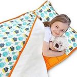Toddler Nap Mat with Pillow and Fle