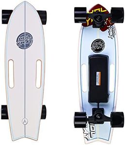 Electric Skateboard Electric Longboard with Remote Control Electric Skateboard,350W Hub-Motor,13 MPH Top Speed，5.5 Miles Range,3 Speed Adjustment，Max Load 160 Lbs,6 Months Warranty