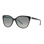 TIFFANY TF 4089B Sunglasses 8055T3 Black Blue 58-16-140