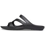 Crocs Women's Kadee Ii Sandal Sandal, Black, 6 UK