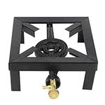 HEAVY DUTY SINGLE CAST IRON LPG PROPANE GAS BOILING RING BURNER CATERING CAMPING OUTDOOR PARTY WEDDING