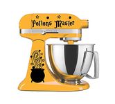 Potions Master Decal Set for Kitchen Mixer Cauldron Wizard Magic Witch Decal Sticker