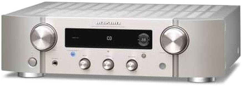 Marantz PM7000N Amplificador Integrado estéreo con HEOS Incorporado, Plata