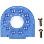 TAMIYA 300054558 54558 Tuning Part TT-02/B Aluminium Engine Holder, Blue