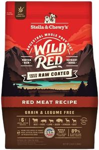 Stella & Chewy's Wild Red Dry Dog Food Raw Coated High Protein Grain & Legume Free Red Meat Recipe, 3.5 lb. Bag