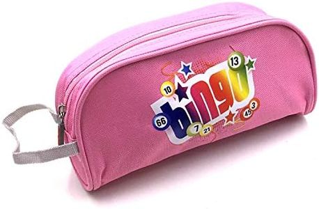 Tapp CollectionsTM Bingo Dauber Portable Case with Carrying Strap, Pink, Bag size: 22 x 12 x 6 cm