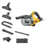 DEWALT 20V Vacuum, Cordless Handheld Vacuum, HEPA, Battery Not Included (DCV501HB)