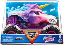 Monster Jam, Official Sparkle Smash Monster Truck, Collector Die-Cast Vehicle, 1:24 Scale