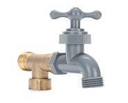 Camco 22463 90 Degree Water Faucet - Lead Free