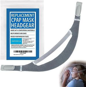 Impresa Replacement Headgear Strap for Nasal DreamWear, for Respironics, for AirFit N30i CPAP Masks - Adjustable & Easy-to-Use, Secure Fit - Soft, Stretchy Material - Reduces Air Leaks