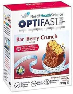 Optifast VLCD Berry Crunch Bars 60g x 6 Pack