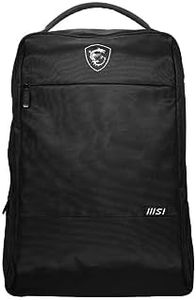 msi, MOCHILA Unisex adulto, NEGRO, MEDIANO
