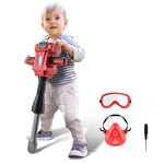 ack Hammer Toy - Toy Choi's Pretend Play Series Jack Hammer with Realistic Action and Sound,Kids Power Tools Red