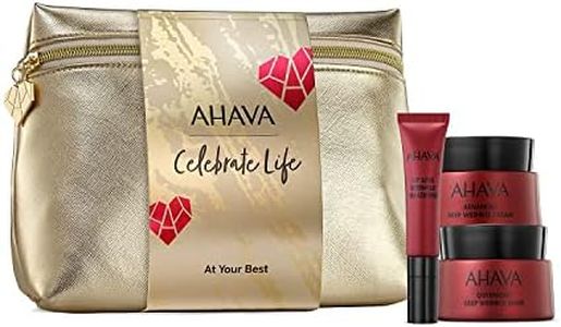 AHAVA At Your Best Skincare Trio Set - Includes Advanced Deep Wrinkle Cream, Overnight Deep Wrinkle Mask & Lip Line Wrinkle Treatment, enriched with Exclusive Dead Sea Osmoter