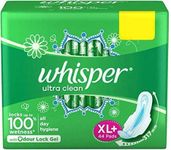 Whisper Ultra Sanitary Pads - 44 Count (Extra Large)