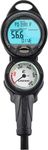 Cressi Leonardo Diving Console - Black, 2 psi