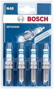 Bosch Double Iridium 0242135812 (N48), Spark Plug Set of 4 - for a Reliable Gasoline Engine Start and Long Service Life - with Robust Design