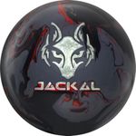 Motiv Jackal Onyx Bowling Ball - Black/Gray/Red 13lbs