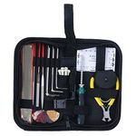 Juarez Guitar Maintenance, Set-up and Repair 23 Piece Tool Kit for Ukulele, Acoustic, Electric and Bass Guitars