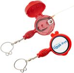 Hook-Eze Fishing Knot Tying Tool Fishing Accessories– Cover Fishing Hooks on Fishing Rods | Line Cutter | for Saltwater Freshwater Bass Kayak Fishing Accessories