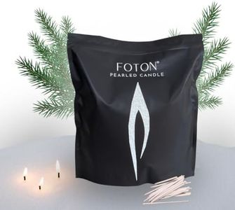 Foton Pearled Candle Sand 64Oz Grande Bag, Festive Fir Scented