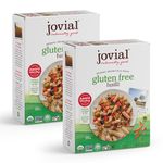 Jovial Whole Grain Brown Rice Fusilli Pasta - Pasta Fusilli, Fusilli Pasta, Whole Grain Pasta, Organic Pasta, Gluten Free, Dairy Free, Brown Rice Pasta, Made in Italy - 12 Oz, 2 Pack