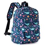 Zicac Toddler Backpack Boys Girls Kids Backpack School Bags Students Rucksack Child Canvas Backpack Children Casual Bag Kindergarten Daypack Bookbag