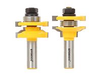 Yonico 12243 Rail and Stile Router Bits with Matched 2 Bit Standard Ogee 1/2-Inch Shank