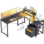 Homieasy L Shaped Computer Desk wit
