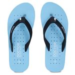 DOCTOR EXTRA SOFT Ortho Care Dr Orthopaedic Grey Super Comfort Fit Flat Cushion Women's Flip-Flop House Slippers, Blue, Size_7