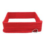 Extreme Max 3006.2633 BoatTector Solid Braid MFP Anchor Line with Thimble - 3/8" x 50', Red