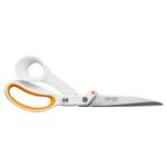 Fiskars 26cm Amplify™ Sewing Scissors – Stainless Steel Blades, Shears for Sewing & Thick Fabric, Softgrip™ Handles & RazorEdge™ Blades