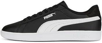 PUMA Men's Smash 3.0 L Sneaker, Bla