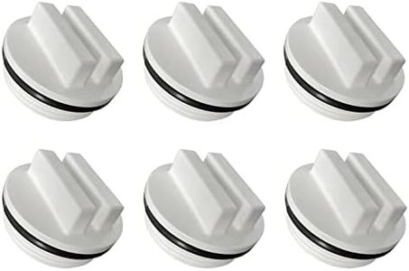 KSJED 1.5" Threaded Pool Spa Return Winterizing Plug Filter Drain Plug SP1022C with O-Ring for Winterizing Pools During Winter Season and for Most Hayward Pentair Pool Filter Drain Plug