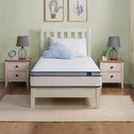 Zinus 8 Inch Euro Top Bonnel Spring Mattresses, Smaller, More Convenient WonderBox Packaging, CertiPUR-US Certified Foams, Mattress-in-a-Box, Twin