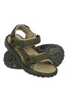 Mountain Warehouse Crete Mens Sandals - Soft, Walking, Summer Khaki Mens Shoe Size 10 US