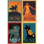 Frank Herbert Dune Series Collection 4 Books Collection Set (Children Of Dune, God Emperor Of Dune, Heretics Of Dune, Chapter House Dune)