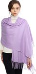 RIIQIICHY Scarfs for Women Winter Lavender Pashmina Shawls and Wraps for Evening Dresses Warm Large Scarves Wedding Shawl