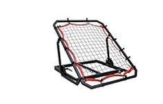 SwishGrid Basketball Rebounder & Soccer Pro Passback Training Aid with Adjustable Frame 3 x 2.5 ft- Portable Floor Baseball, Volleyball & Softball Return Net for Pitching, Fielding, Dribbling Practice