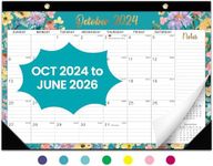 Desk Calendar 2025, 21 Months Calen